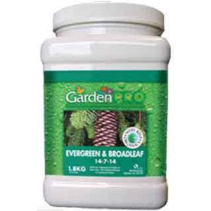 Garden Pro Evergreen and Broadleaf 14-7-14 1.8kg