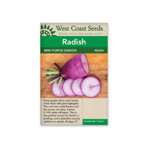 Radish Mini Purple (25 Seeds)