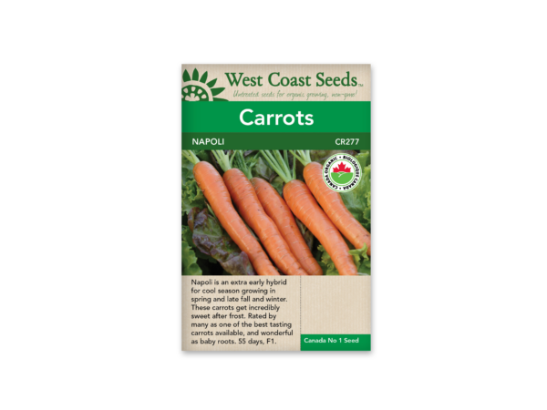 Carrots Napoli F1 Organic Certified