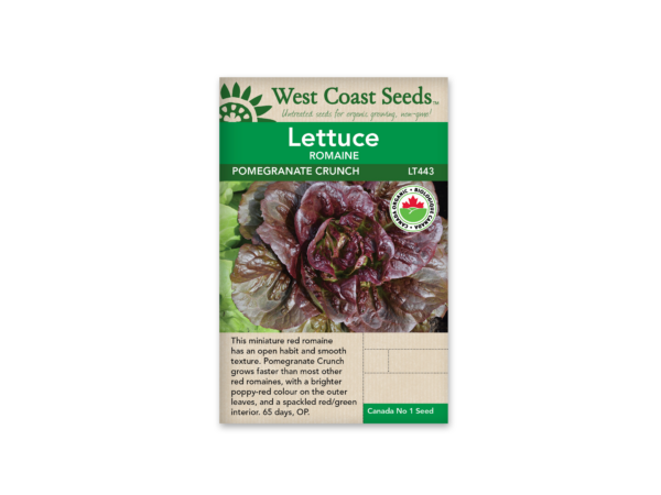 Lettuce Pomegranate Crunch (Pelleted) Organic Certified