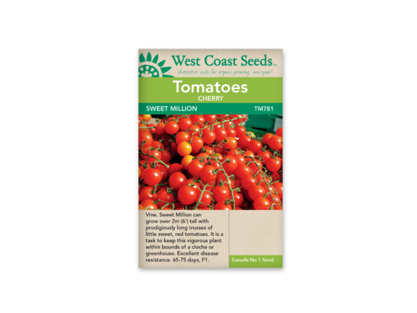 Tomato Sweet Million Cherry F1 (25 seeds)
