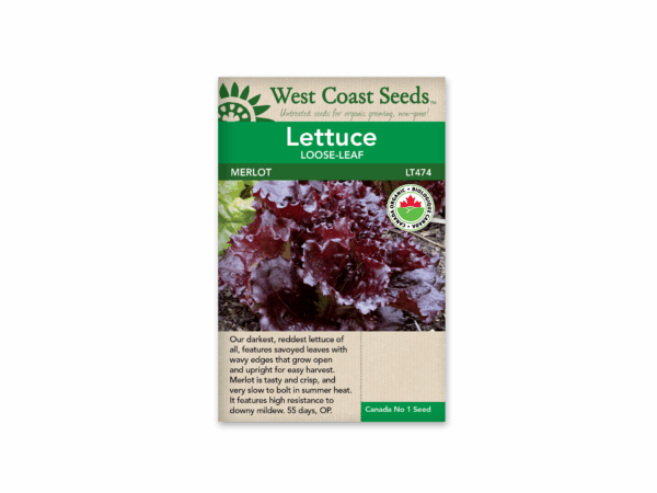 Lettuce Merlot Organic Certified