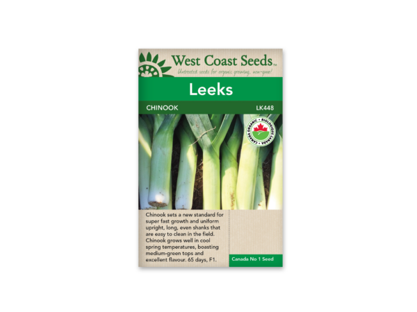 Leeks Chinook F1 Organic Certified